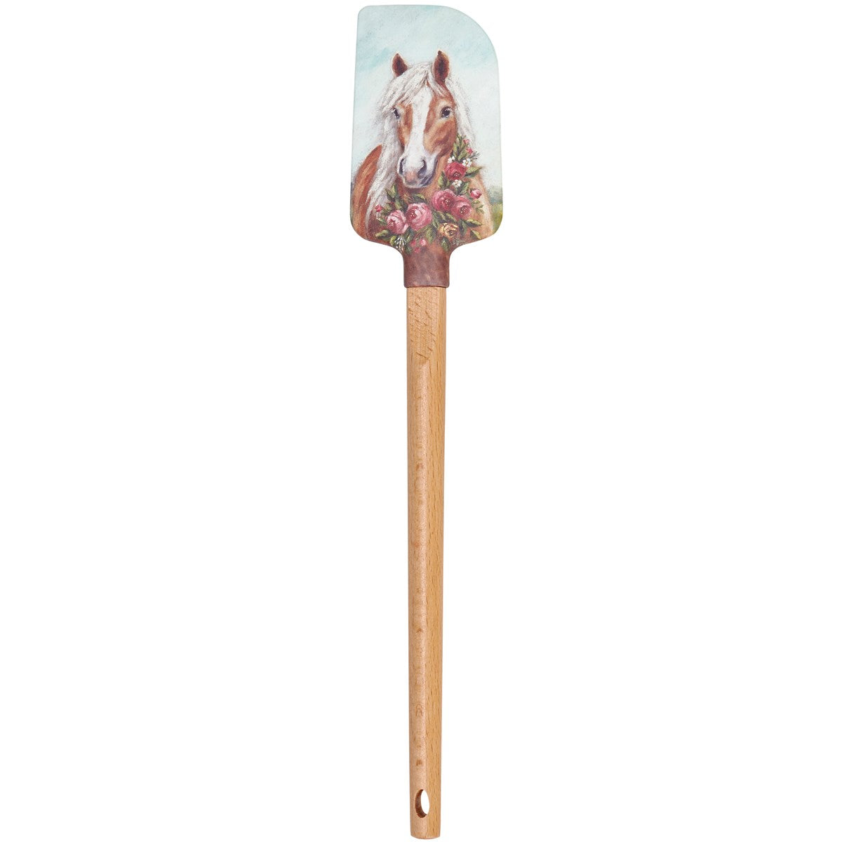 Floral Pony Silicone Kitchen Spatula