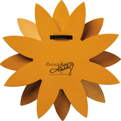 Sunflower Wooden Wall Decor 9"