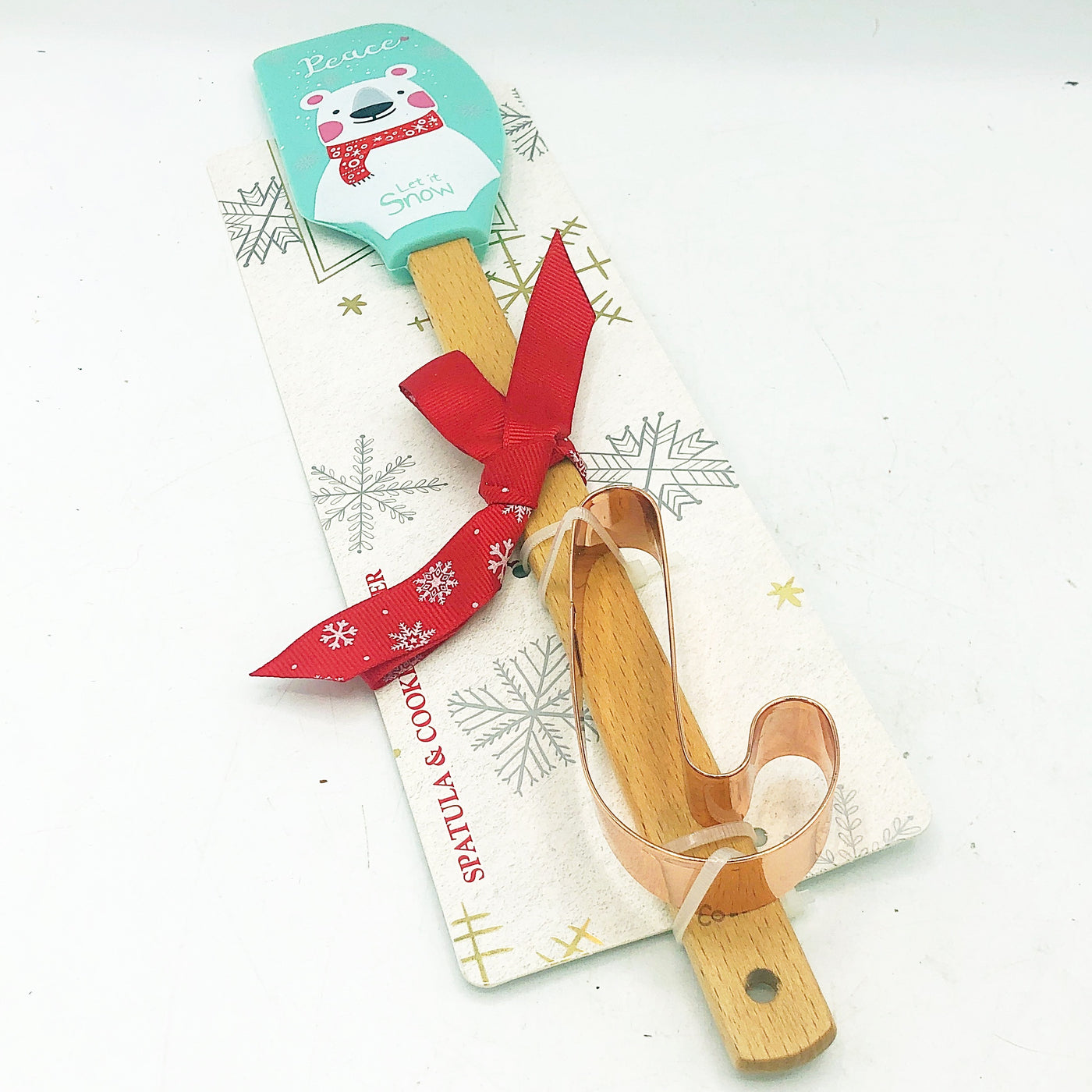 💙 Polar Bear Spatula and Cookie Cutter Gift Set