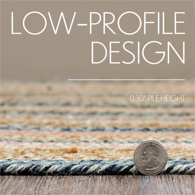 Kaila Jute 48" Oval Rug w/ Pad