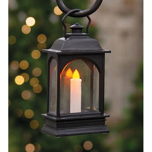 Mini Holiday Lantern Battery Operated 5" H