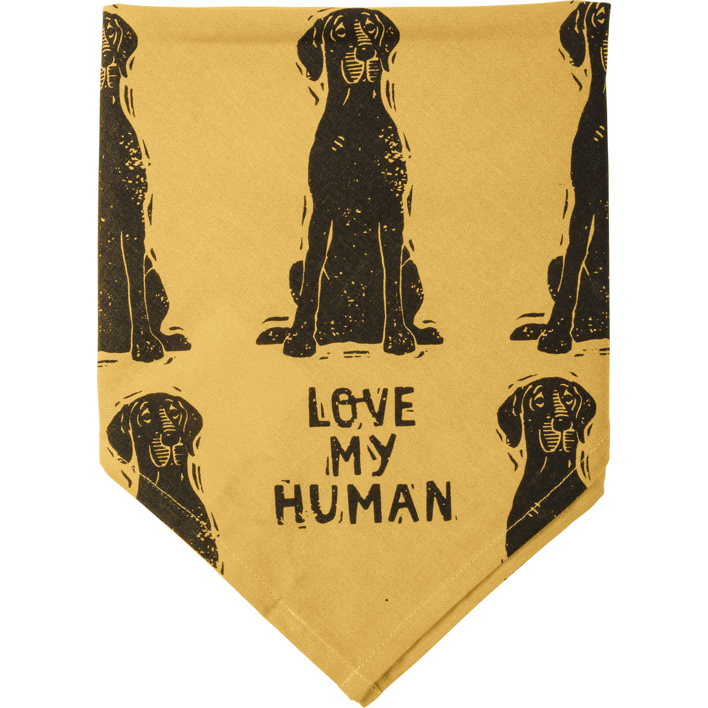 Best Great Dane Ever Love My Human Dog Bandana Large