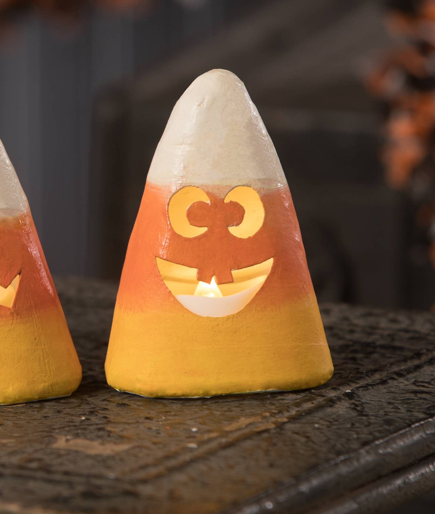 💙 Silly Candy Corn Luminary