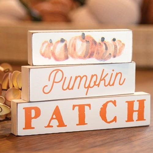 HAPPY BIRTHDAY🎂 💙 Pumpkin Patch Mini Stick Wooden Blocks