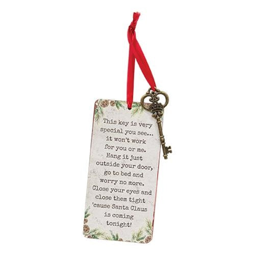 💙 Santa's Magic Key Ornament