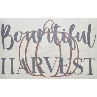 Bountiful Pumpkin Harvest 9.5" x 14" Pillow