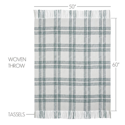 Pine Grove Plaid Woven Throw 50" x 60"