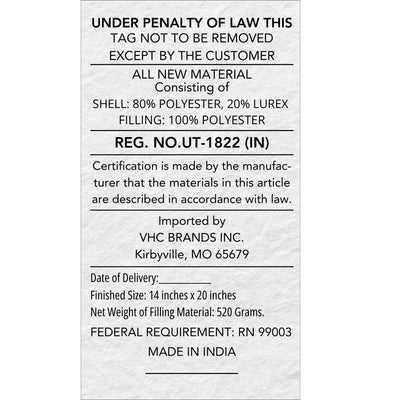 Witchy Pumpkins Striped Accent Pillow