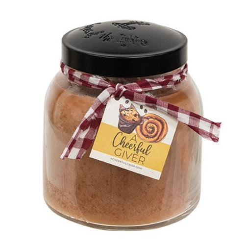 Sugar & Vanilla Bean 34 oz Papa Jar Candle