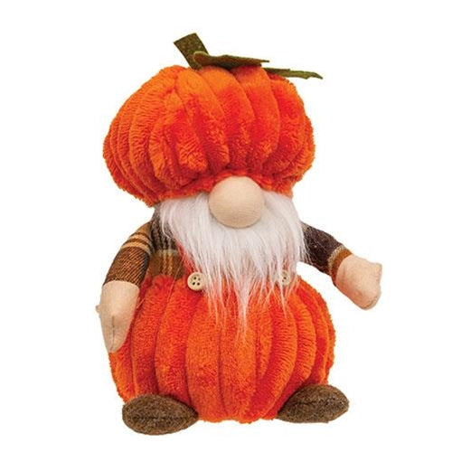 Pumpkin Gnome 8" Fall Sitter Figure