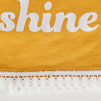 Hello Sunshine Yellow Kitchen Towel