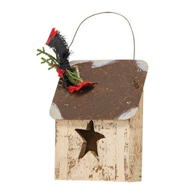 💙 Tin Roof Star House Ornament