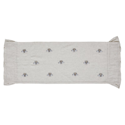 Embroidered Bee Table Runner 13'' x 36''
