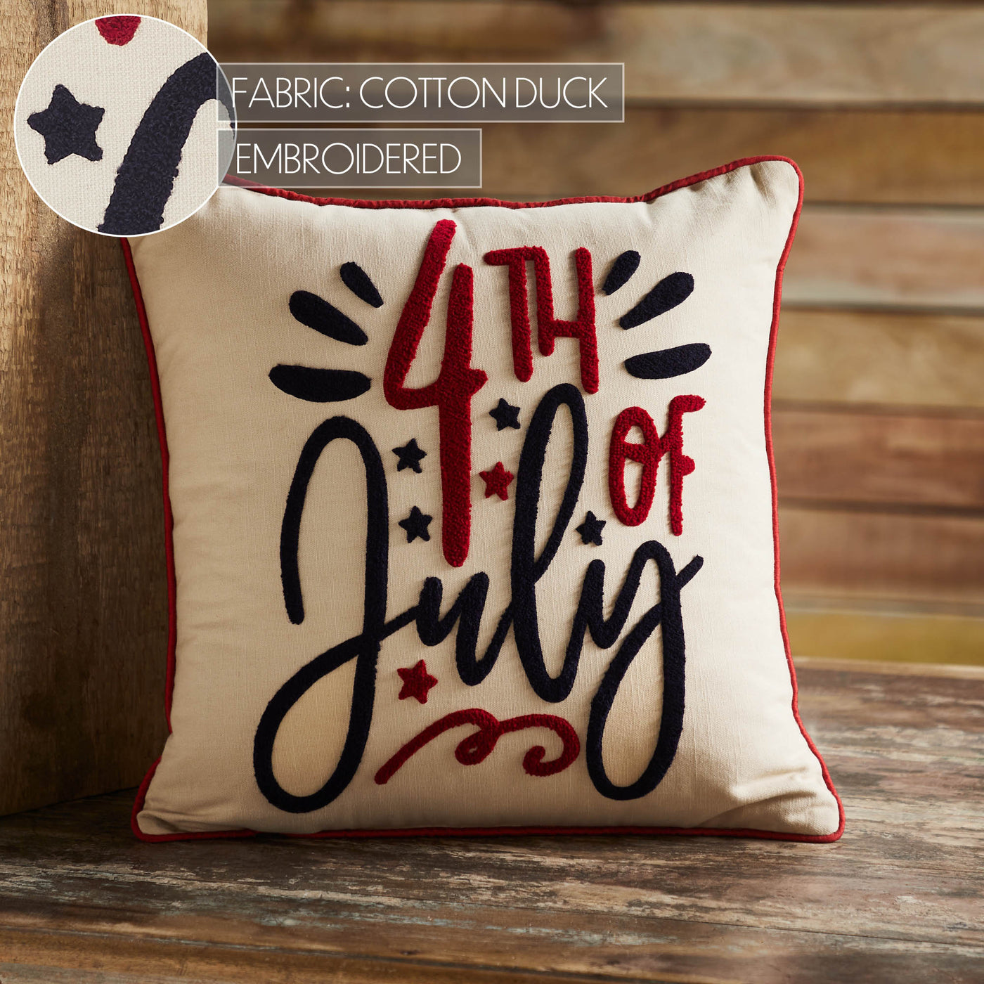 4th Of July 18" Accent Pillow