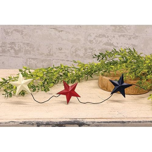 Americana Star on Wire 60" Garland