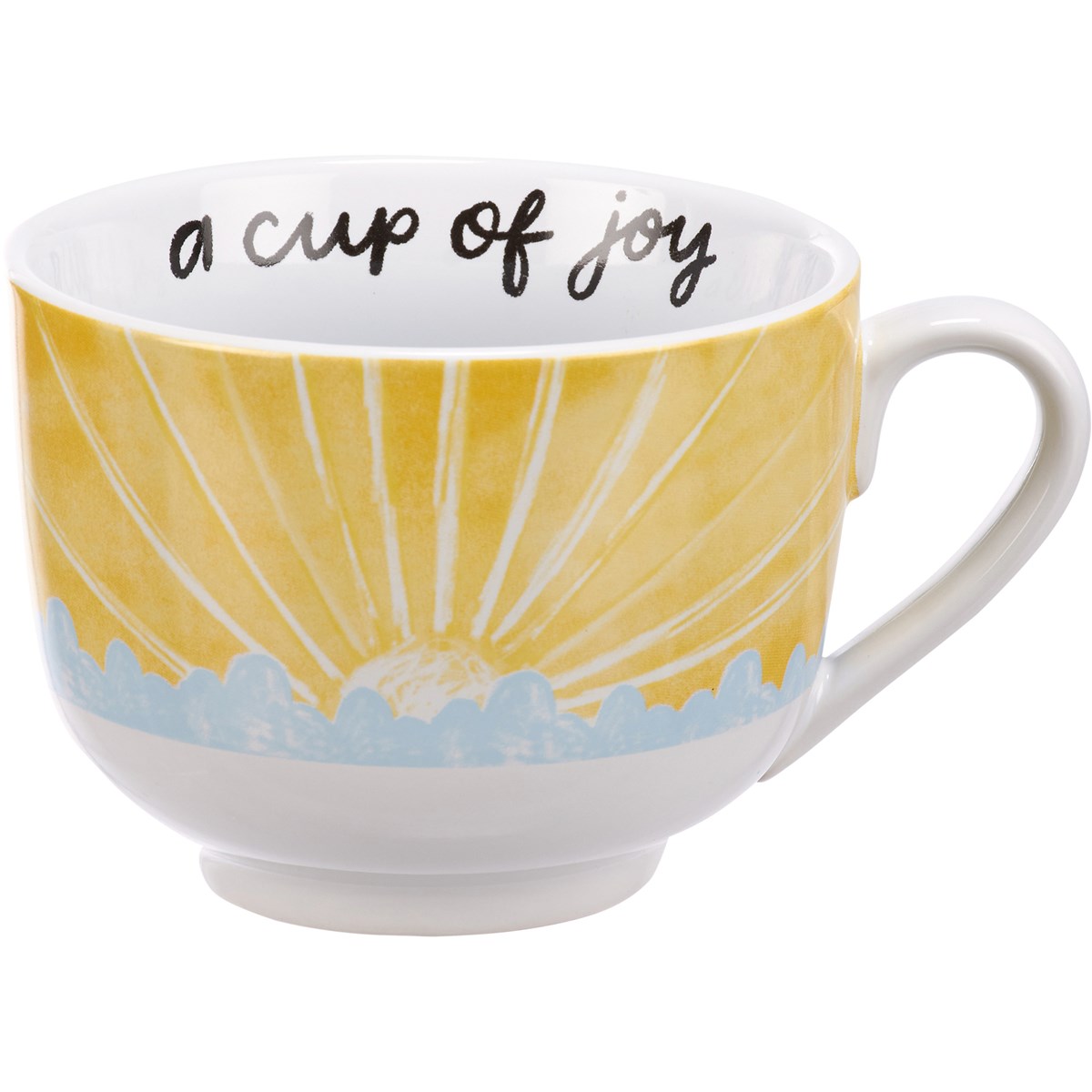 A Cup Of Joy Mug Floral 20 oz