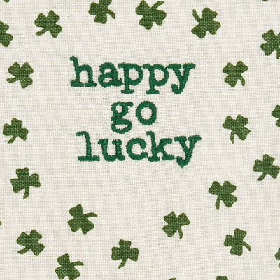 Happy Go Lucky St Patrick's Day Kitchen Towel