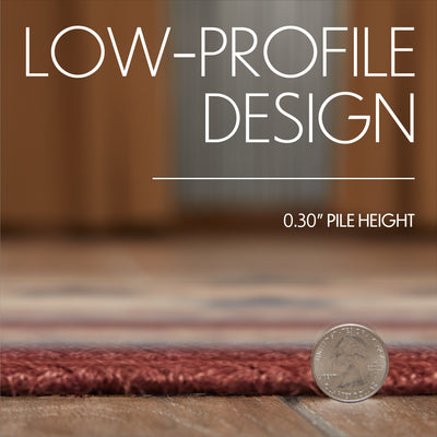 Celebration Americana Oval Jute Rug 24" x 36"