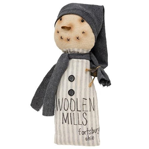 Woolen Mills Snowman 12" Doll