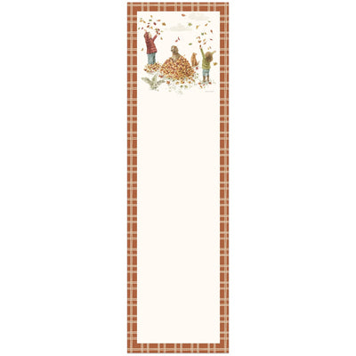 Fall Days Cat and Dog Magnetic List Pad