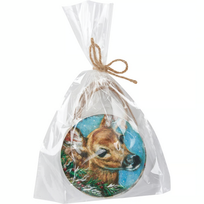 Set of 3 Winter Animals Ornament Set