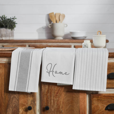 Set of 3 Farmhouse Home Decorative Tea Towels