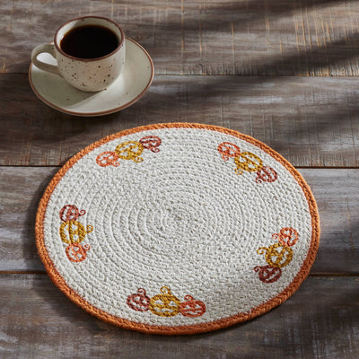 Country Halloween Stencil 12" Trivet