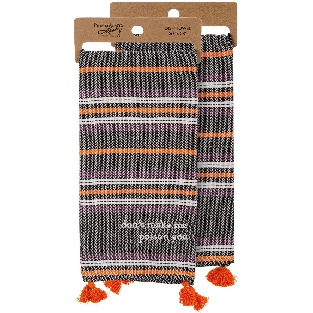 Don't Make Me Poison You Kitchen Towel