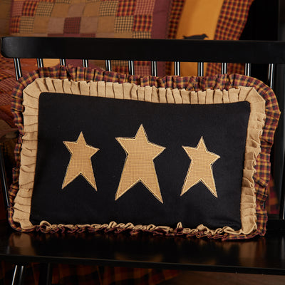 Heritage Farms Primitive Stars Pillow 14'' x 22''