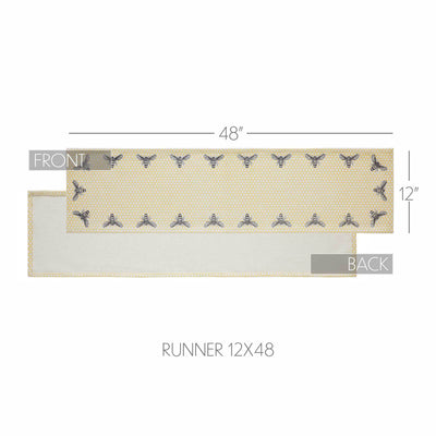 Buzzy Bees 48" Table Runner