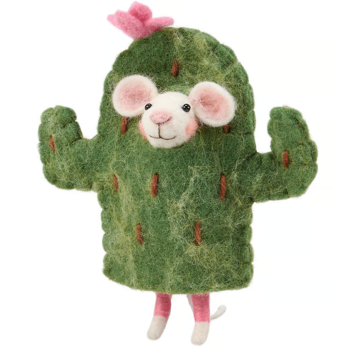 Cactus Mouse Felt Critter