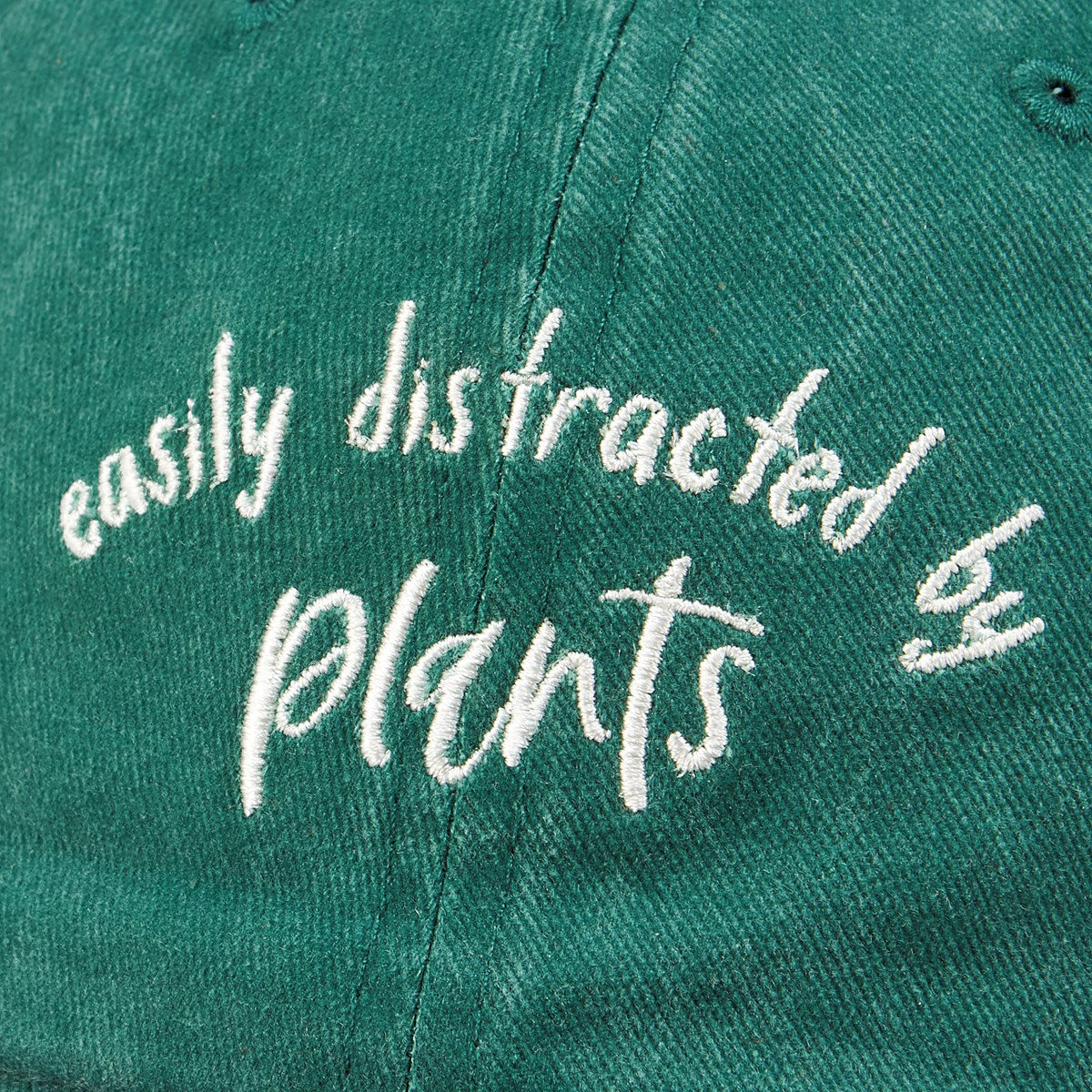 Easily Distracted By Plants Baseball Cap