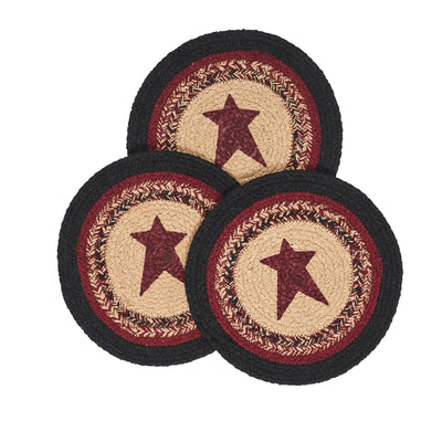 Set of 3 Connell Trivet Stencil Stars 8" Diameter