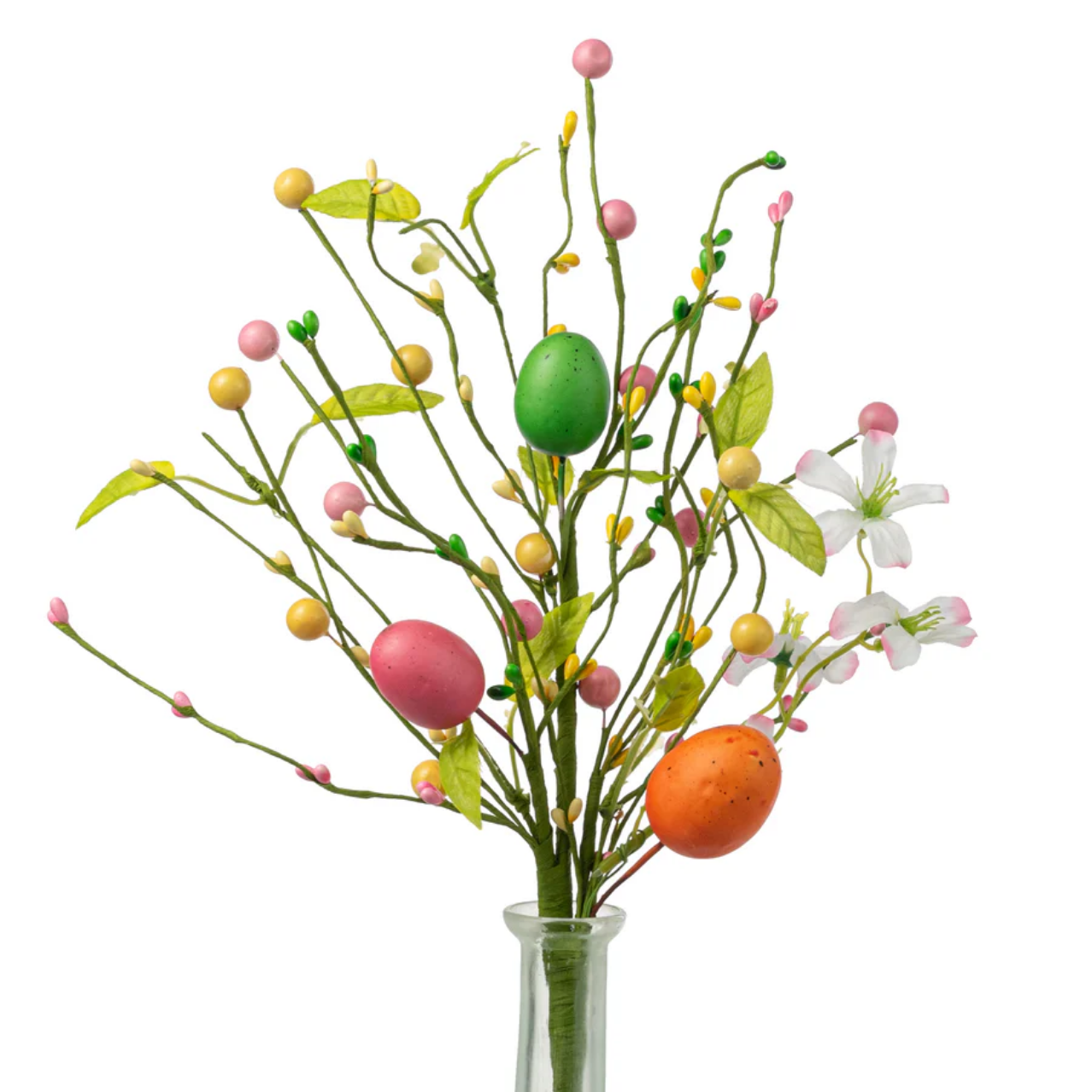 💙 Speckled Easter Eggs Pips and Leaves 15