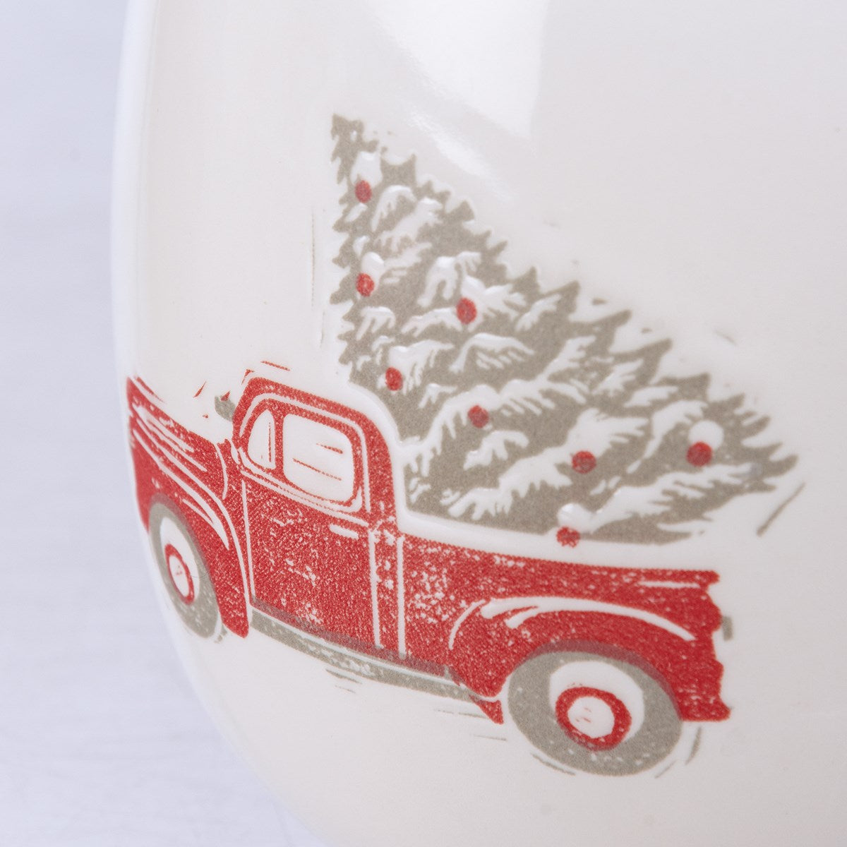 Red Truck With Christmas Tree Mug