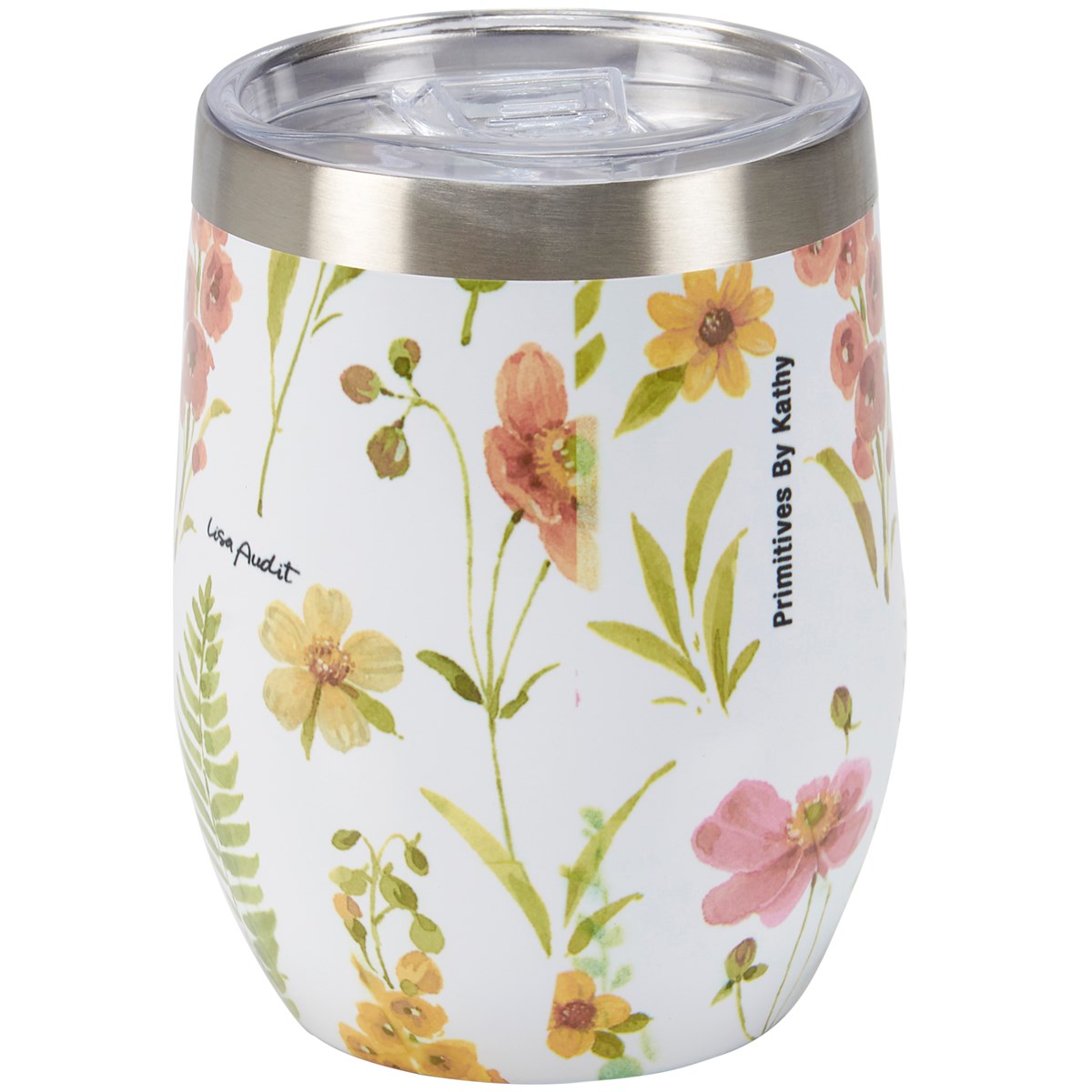 Flower Garden 12 oz Hot Cold Tumbler