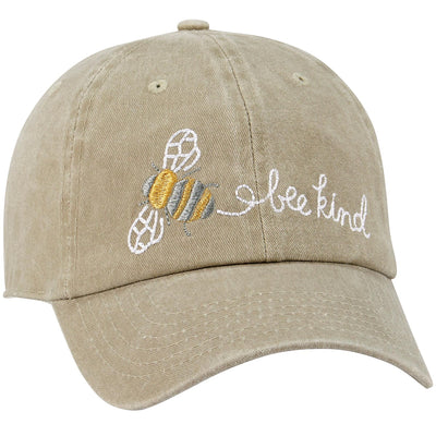 Bee Kind Embroidered Baseball Cap