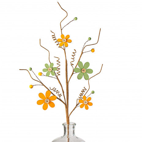 💙 Daisy Wooden Cutouts 28" Floral Spray