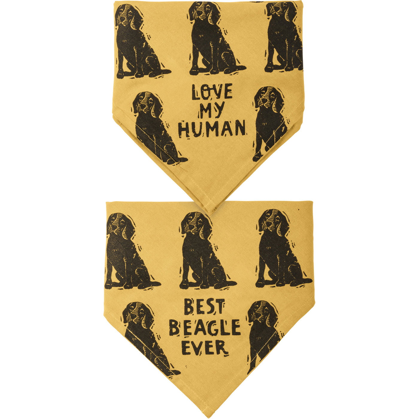 Surprise Me Sale 🤭 Best Beagle Ever Love My Human Dog Bandana Large