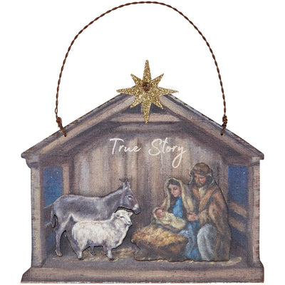 DAY 21 ✨ 25 Days of Ornaments ✨ True Story Nativity Ornament