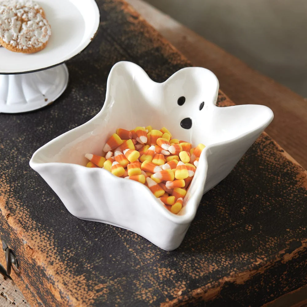 Ghost Porcelain Candy Dish