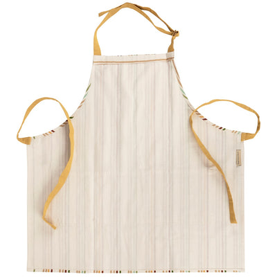 Fall Wildflowers and Stripes Pocket Apron