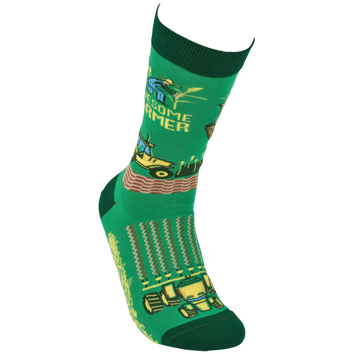Awesome Farmer Fun Novelty Socks