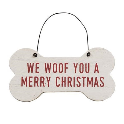 DAY 2 ✨ 25 Days of Ornaments ✨ Set of 3 Dog Christmas Wishes Bone Shaped Ornaments