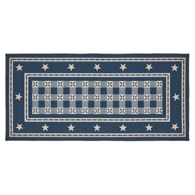 My Country Indoor/Outdoor Rectangular Rug 17" x 36"