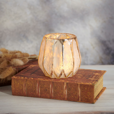 Blush Gold Votive Candle Holder