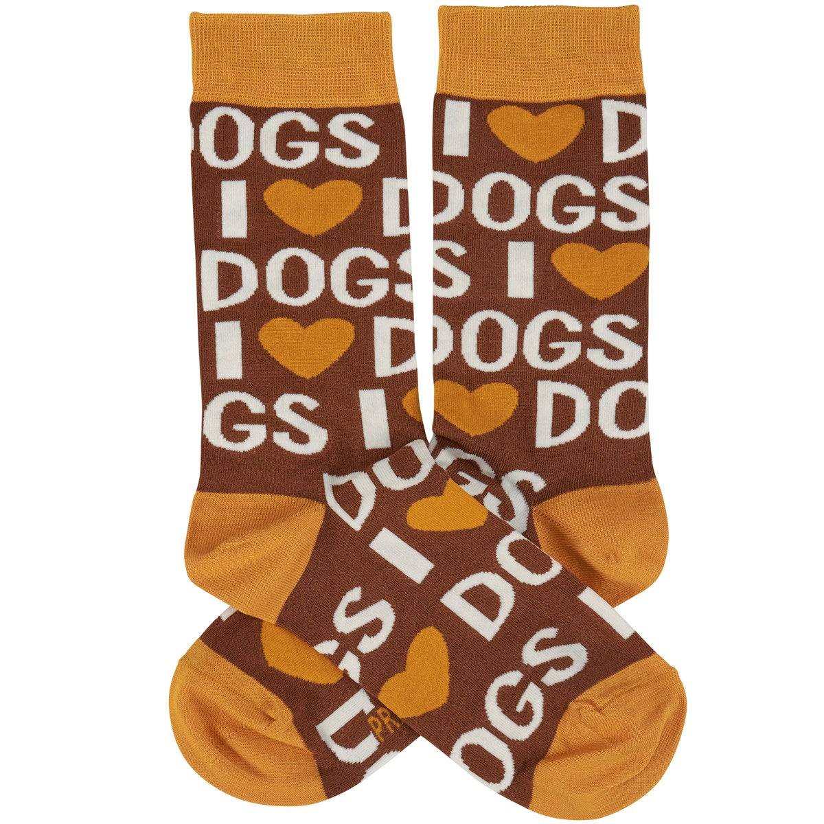 I Love Dogs Unisex Novelty Socks