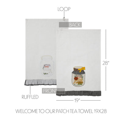 Welcome to our Patch Fall Tea Towel