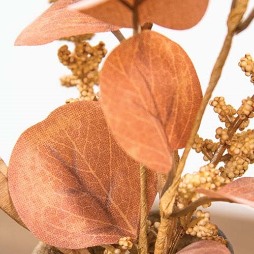 Woodbury Grass & Eucalyptus 9" Faux Floral Pick