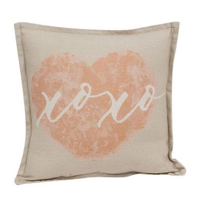 XOXO On Heart 10" Accent Pillow